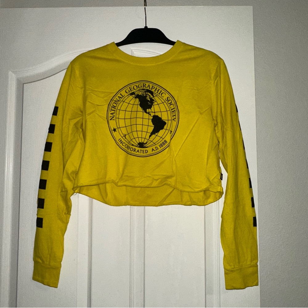 Vans x Nat Geo Yellow Crop Top